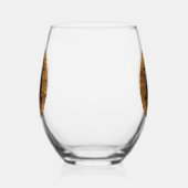 Rustieke wijnkelder proeverij kamer wijnglas zonder voet (Rechts)