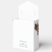 Rustieke wijnvat wijnmakerij wijngaard bruiloft bedankdoosjes (Open)