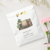 Rustieke wijnvat wijnmakerij wijngaard bruiloft bedankzakje (Gezegeld)