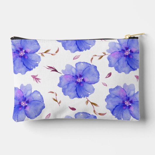 Rustieke Wild Roos Accessoire Pouch Gift voor Mam Etui (Achterkant)