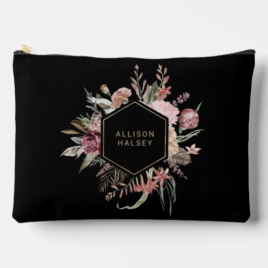 Rustieke Wildbloemen Bloemen met Jouw naam Etui (Voorkant)