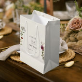 Rustieke Wildbloemen Ivoor Cream Romantische Bruil Medium Cadeauzakje