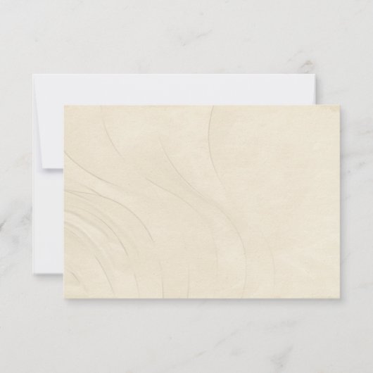 Rustieke Wildbloemen Orthodoxe Christelijke Begraf Bedankkaart (Achterkant)