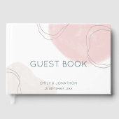 Rustieke Wildbloemen Zonnebloemen Bruiloft Gastenboek (Voorkant)