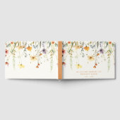 Rustieke Wilde Bloemen Begrafenis Gastenboek (Volledig)