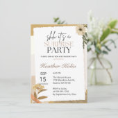 Rustieke Wilde Bloemen Foto Pensioen Kaart Online (Staand voorkant)