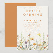 Rustieke Wilde Bloemen Grand Opening