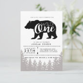 Rustieke Wilde | Verjaardagsfeestje Uitnodigen Kaart (Staand voorkant)