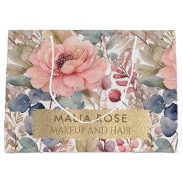 Rustieke Wildflower Bloemen Waterverf Make-up Arti Groot Cadeauzakje