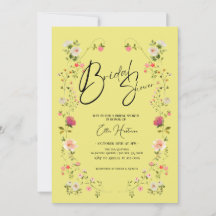 Rustieke Wildflower Bridal Bash