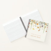 Rustieke Wildflower Brieven aan mijn dochter Keeps Notitieboek (Binnen)