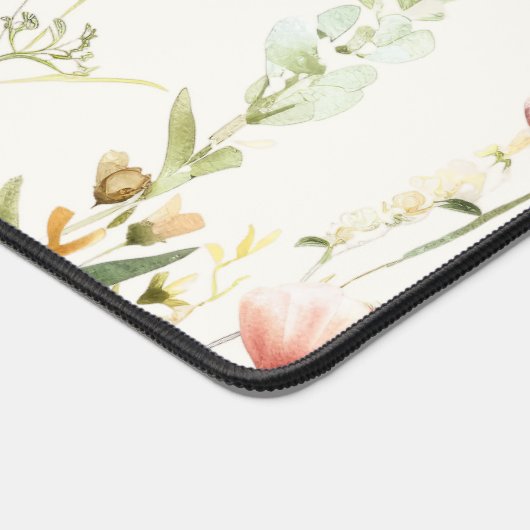 Rustieke Wildflower Bureaumat (Hoek)