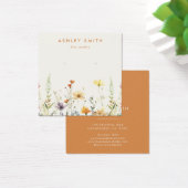 Rustieke Wildflower Earring Display Kaart (Bureau)