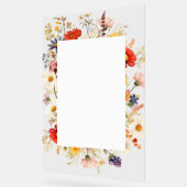 Rustieke Wildflower Elegant Country Floral Acryl Bord (Hoek)