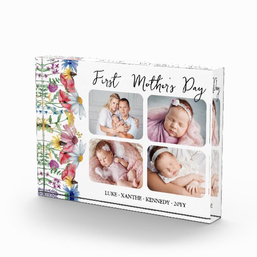 Rustieke Wildflower Moederdag 4 Foto (Rechts)