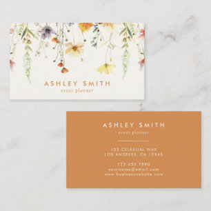 Rustieke Wildflower Visitekaartje