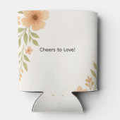 Rustieke Wildflower Wedding Koelboxxen Blikjeskoeler (Achterkant)