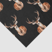 Rustieke Wildlife Herten Waterverf Tissuepapier (Detail)