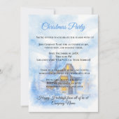 Rustieke Winter Gezellig Feest Corporate Holiday Kaart (Voorkant)