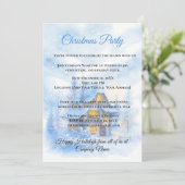 Rustieke Winter Gezellig Feest Corporate Holiday Kaart (Staand voorkant)