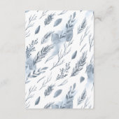 Rustieke Winter Mountain Hotel Accommodatie Invoeg Informatiekaartje (Achterkant)