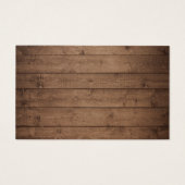 Rustieke Winter String Lights Kant Luier Raffle Visitekaartje (Achterkant)