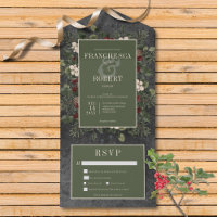 Rustieke winterbessen & dennenzwart diner