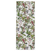 Rustieke winterbessen Vakantie Kerstwijn Wijn Cadeautas (Voorkant)