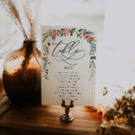 Rustieke winterbloemen | Bruiloft Tafel Zitplaatse Kaart<br><div class="desc">Tafelkaarten verbeteren het uiterlijk van je tafelkap en geven de finishing touch aan je speciale dag. Gepersonaliseerde tekst afdrukken van de namen of nummers van uw tabellen. Dubbelzijdig afdrukken is bij de prijs inbegrepen. Voeg uw aangepaste formulering toe aan dit ontwerp door gebruik te maken van de "Edit this design...</div>