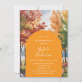 Rustieke wisseling van de bladeren Bachelorette Pa Kaart (Voorkant)