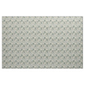Rustieke witte groene botanische vintage boho bloe stof (Yard (91,4 cm))