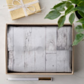 Rustieke Witte Houten Shabby Chic Laurier Bruiloft Tissuepapier (Geschenk)