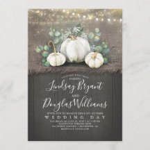 Rustieke witte pompoen en baby's adem bruiloft