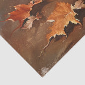 Rustieke Witte Pompoen Schilderij Decoupage Tissuepapier (Detail)