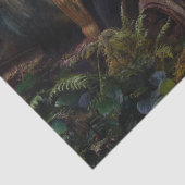 Rustieke Witte Roos Truck Decoupage Tissuepapier (Detail)