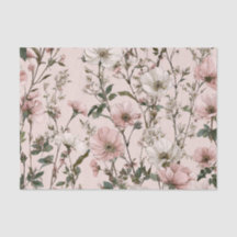 Rustieke Witte Roze Vintage Boho Bloem