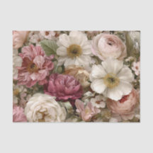 Rustieke Witte Roze Vintage Boho Bloem