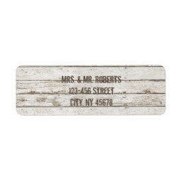rustieke  witte schuur hout schuur bruiloft etiket