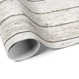 rustieke  witte schuur hout schuur bruiloft gunst cadeaupapier