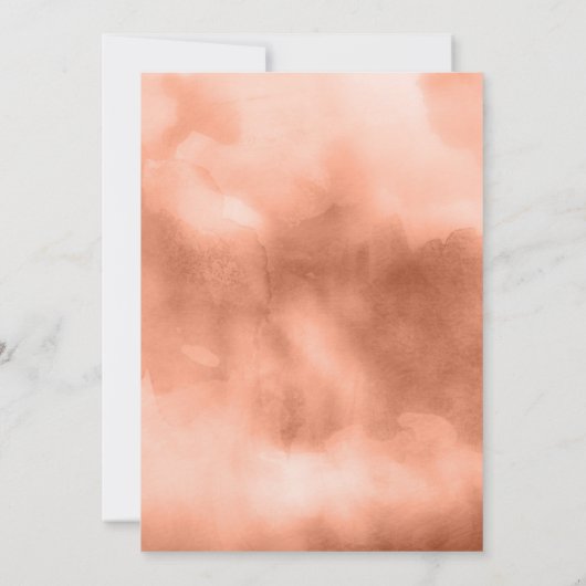 Rustieke woestijn cactus terracotta potten bruilof kaart (Achterkant)