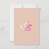 Rustieke woestijn vetplanten bruiloft antwoord Kaa (Achterkant)