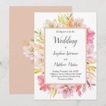 Rustieke woestijn vetplanten bruiloft uitnodiginge