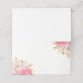 Rustieke woestijn Waterverf vetplanten Plaatskaartje (Buitenkant ongevouwen)