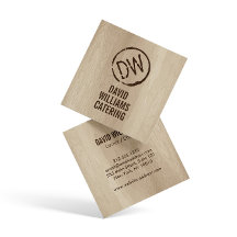 Rustieke Wood-Burned Gestempeld Monogram voor Cate