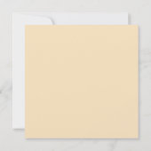 Rustieke Woodland bruiloft thema Kaart (Achterkant)