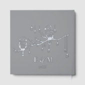 Rustieke Woodland Tortelduifjes Romantische bruilo Gastenboek (Achterkant)