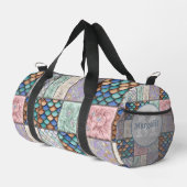 Rustieke Zeemeermin Sagen Valse Patchwork Monogram Plunjezak (Rechterhoek)