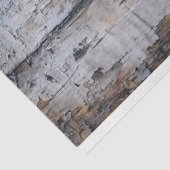 Rustieke zeesterren op verweerde houten decoupage tissuepapier (Detail)