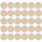 Rustieke zelfgemaakte jam kan kraftpapier 2 inch sticker (Voorkant)