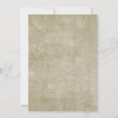 Rustieke Zonnebloem Bloemen Vrijgezellenfeest Kaart (Achterkant)